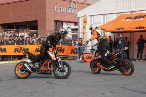 土耳其伊斯坦布尔摩托车、自行车展览会展会现场图片