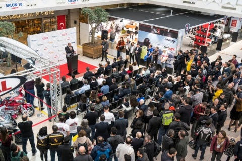 土耳其伊斯坦布尔摩托车、自行车展览会展会现场图片