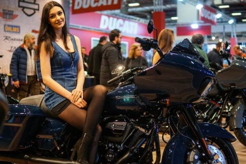 土耳其伊斯坦布尔摩托车、自行车展览会展会现场图片