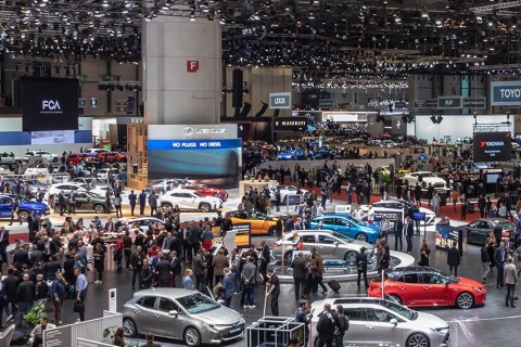 瑞士日内瓦车展展会现场图片