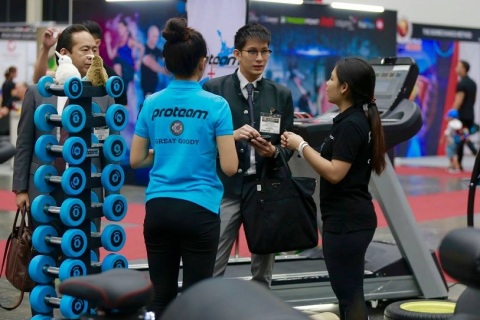 泰国曼谷体育用品及健身器材展览会展会现场图片