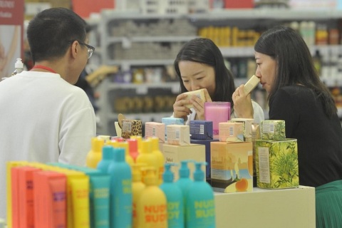 新加坡美容及健身展览会展会现场图片