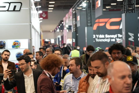 土耳其伊斯坦布尔摩托车、自行车展览会展会现场图片