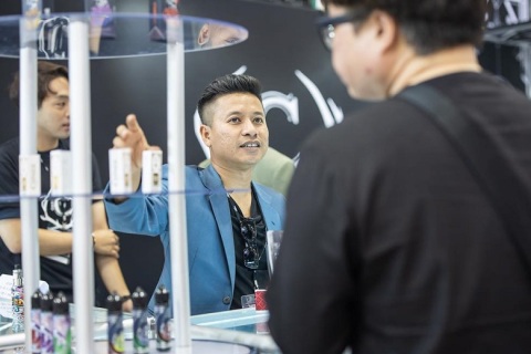 韩国首尔电子烟展览会展会现场图片