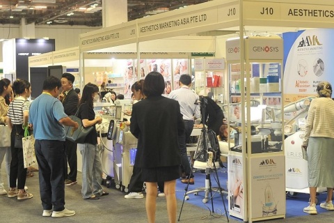 新加坡美容及健身展览会展会现场图片