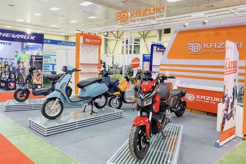 越南胡志明自行车及电动车展览会展会现场图片