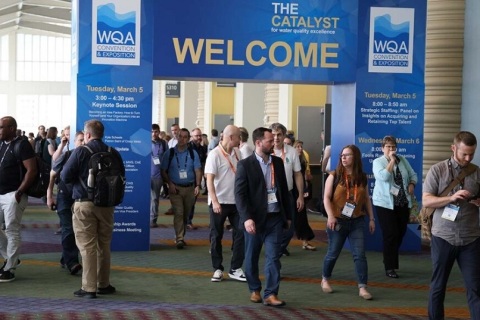 美国水处理展览会展会现场图片