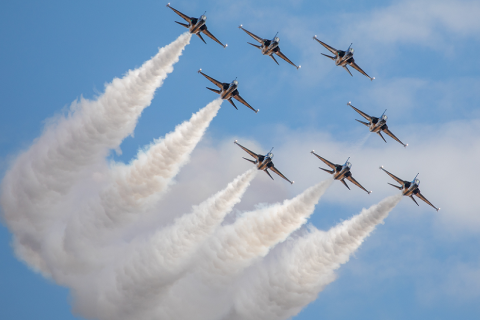 澳洲澳大利亚墨尔本航空航天及国防展览会展会现场图片