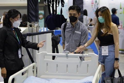 泰国保健与康养展览会展会现场图片