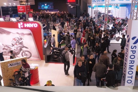 土耳其伊斯坦布尔摩托车、自行车展览会展会现场图片