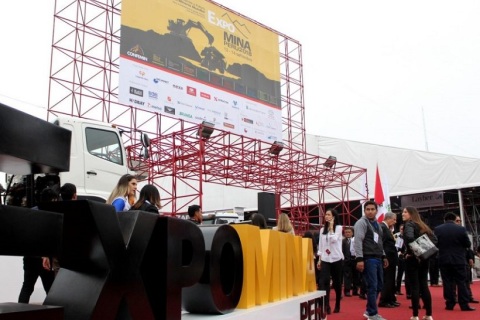 秘鲁利马矿业及矿山机械展览会展会现场图片