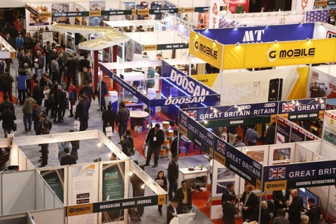 蒙古乌兰巴托矿业与石油展览会展会现场图片