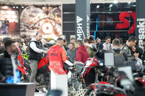 土耳其伊斯坦布尔摩托车、自行车展览会展会现场图片