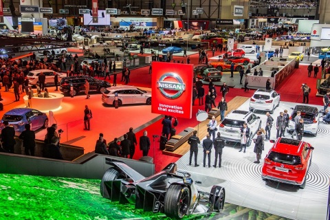 瑞士日内瓦车展展会现场图片