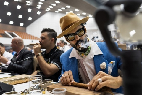 古巴哈瓦那雪茄节展展会现场图片