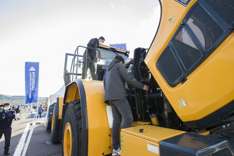 韩国首尔工程机械展览会展会现场图片