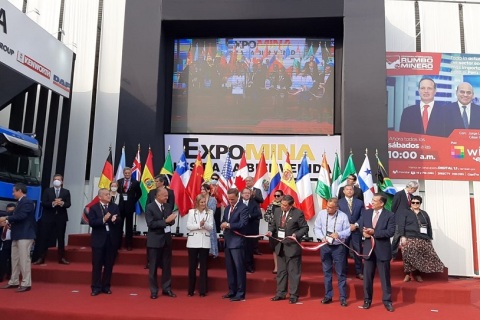 秘鲁利马矿业及矿山机械展览会展会现场图片