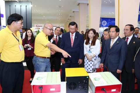 柬埔寨金边工业展览会展会现场图片