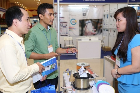 柬埔寨金边工业展览会展会现场图片