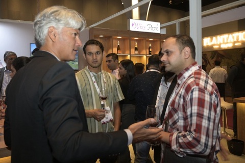 印度孟买葡萄酒及烈酒展览会展会现场图片