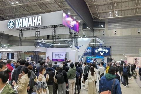日本横滨高尔夫球展览会展会现场图片