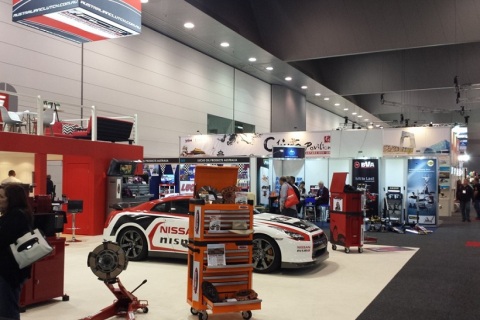 日本东京汽车配件及售后市场展览会展会现场图片
