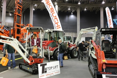 加拿大魁北克工程机械展览会展会现场图片