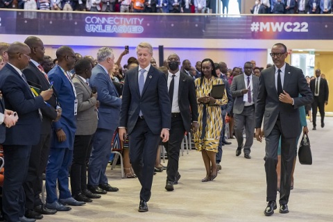 非洲世界移动通信大会展会现场图片