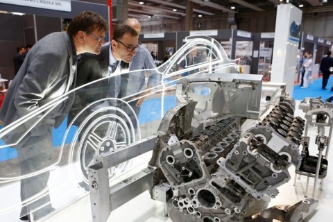 意大利博洛尼亚铝工业及压铸铸造展览会展会现场图片