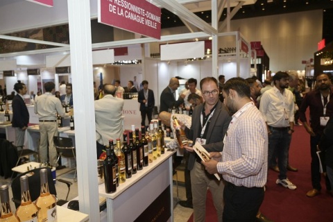 印度孟买葡萄酒及烈酒展览会展会现场图片