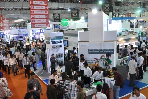 印度新德里电力展览会展会现场图片