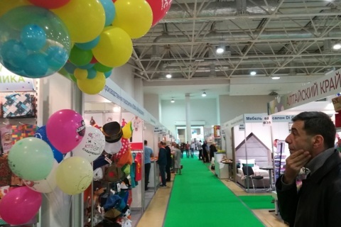俄罗斯莫斯科玩具展览会展会现场图片