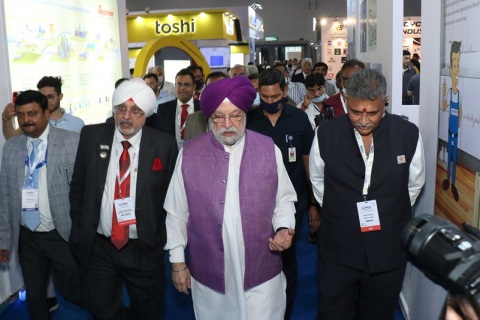 印度卫浴及泵阀管道展览会展会现场图片