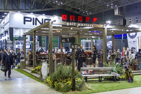 日本横滨高尔夫球展览会展会现场图片