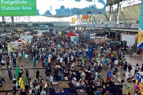 德国斯图加特动漫展览会展会现场图片