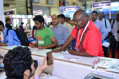 印度孟买钢铁工业展览会展会现场图片