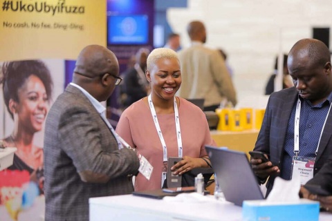 非洲世界移动通信大会展会现场图片