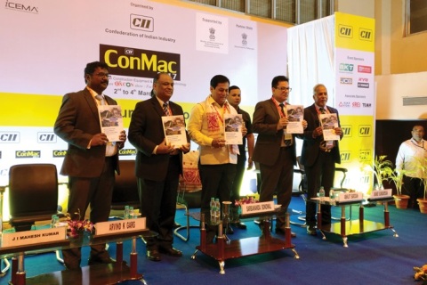 孟加拉达卡工程机械、建筑机械展览会展会现场图片