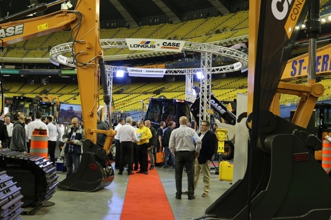 加拿大魁北克工程机械展览会展会现场图片
