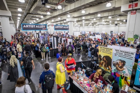 德国斯图加特动漫展览会展会现场图片