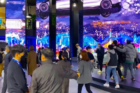 韩国首尔车展展会现场图片