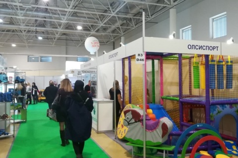 俄罗斯莫斯科玩具展览会展会现场图片