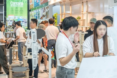 韩国宠物用品展览会展会现场图片