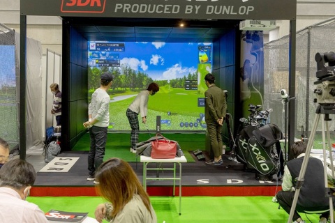 日本横滨高尔夫球展览会展会现场图片