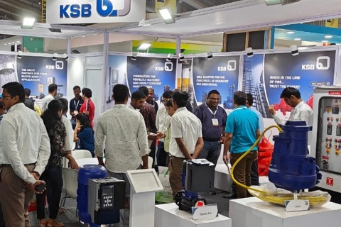 印度卫浴及泵阀管道展览会展会现场图片