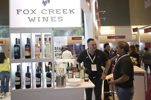 印度孟买葡萄酒及烈酒展览会展会现场图片