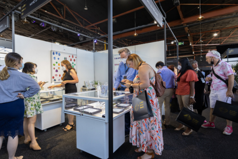 澳洲澳大利亚墨尔本珠宝展览会展会现场图片