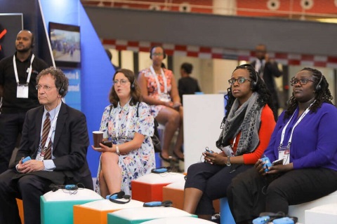 非洲世界移动通信大会展会现场图片