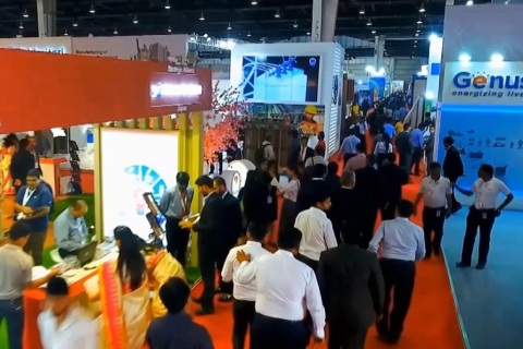 印度新德里电力展览会展会现场图片