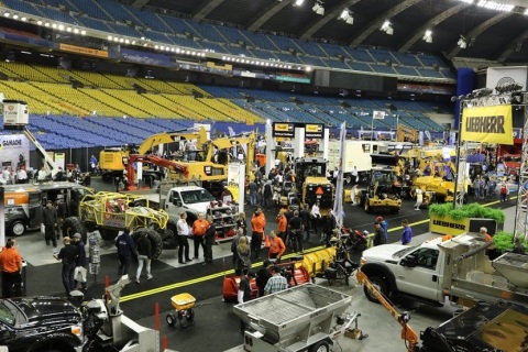 加拿大魁北克工程机械展览会展会现场图片